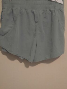 Girls Light Green Shorts Avia
